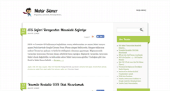 Desktop Screenshot of mahirsumer.com.tr